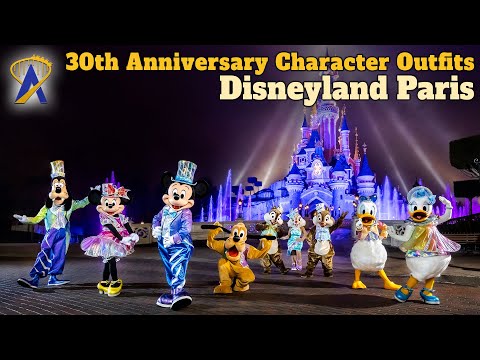 New Character Outfits for Disneyland Paris' 30th Anniversary