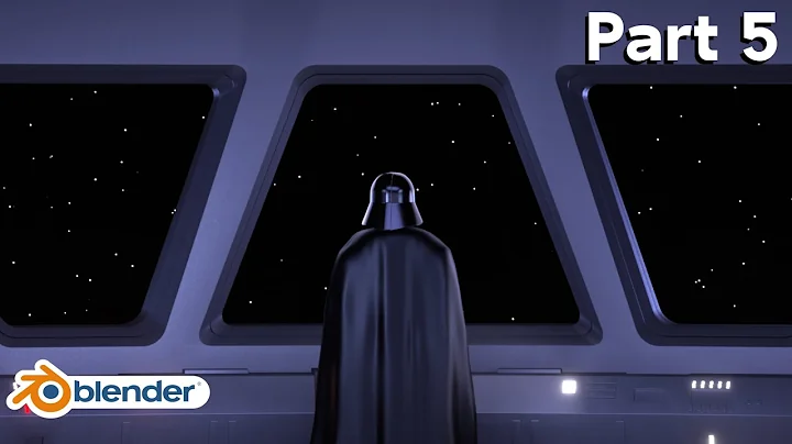 Star Destroyer Bridge - Part 5 (Blender Tutorial)