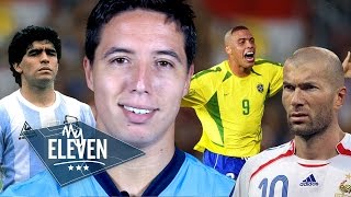 Samir Nasri picks his greatest ever team | Ronaldo, Maradona, Zidane & more!