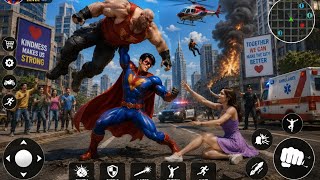 SPIDER ROPE HERO RESCUE FIGHT ANDROID GAMEPLAY  screenshot 2