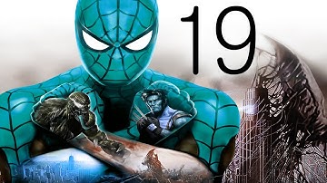 Spider-Man: Web of Shadows - Walkthrough Part 19 - Symbiote Spider-Man Vs. Wolverine