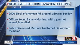 WFPD investigating early Sunday morning fatal home invasion shooting