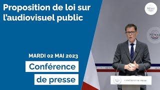 Audiovisuel public : présentation de la proposition de loi
