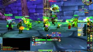 Definition vs Grobbulus WoW Vanilla 40man raid warlock