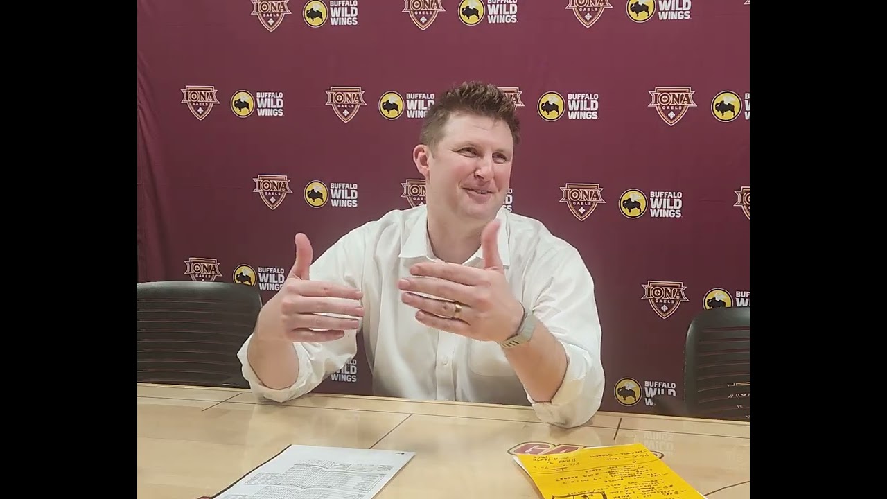 Iona Gaels post-game press conference (part 2) w/Coach Dan Geriot, 1/9/26
