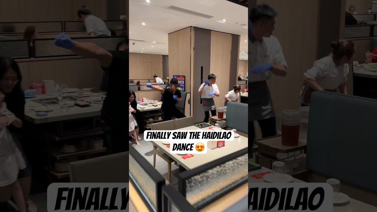 Haidilao Dance in Malaysia 🇲🇾