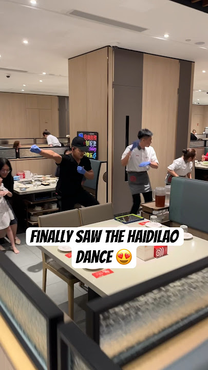 Haidilao Dance in Malaysia 🇲🇾