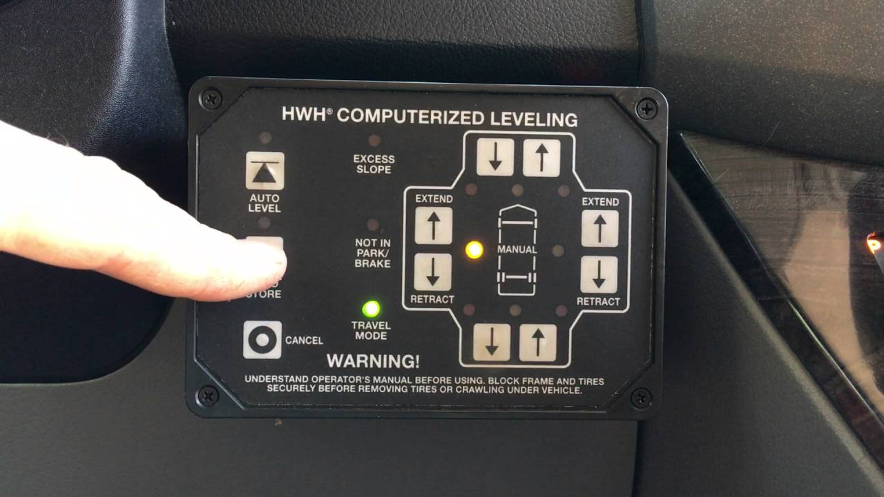 Hwh Leveling System Manual