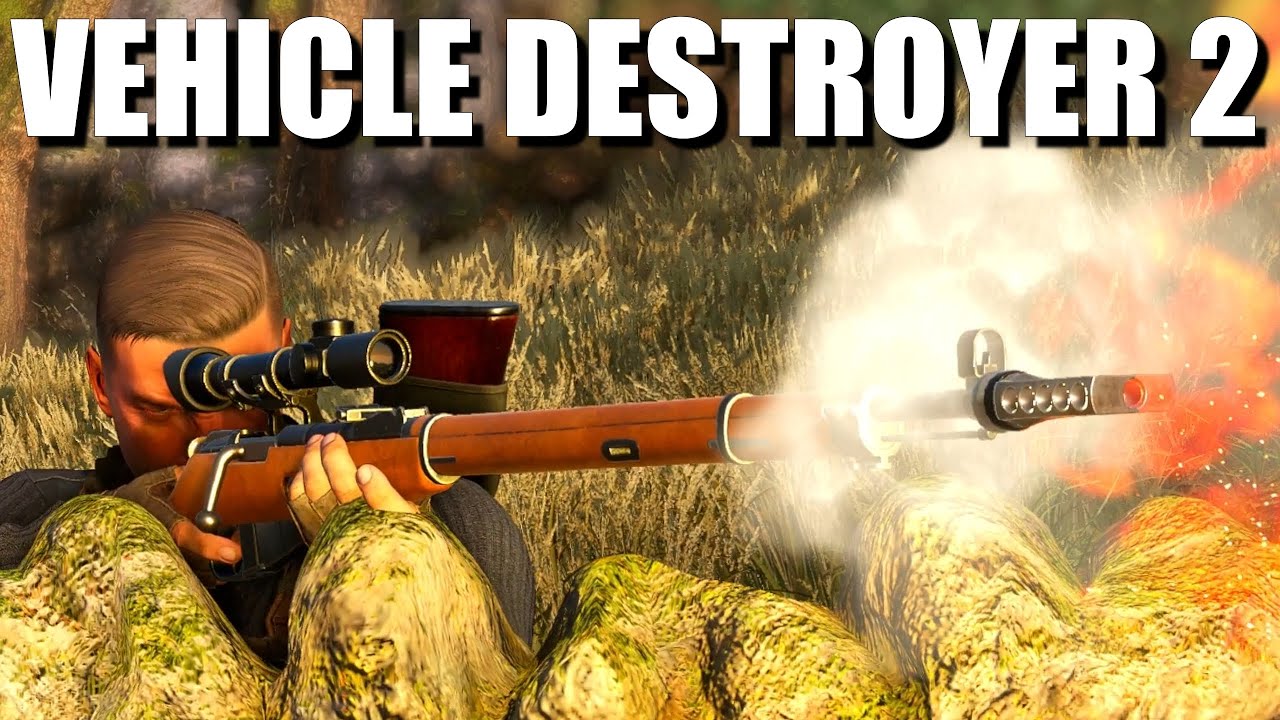 THIS FAST RIFLE WRECKS VEHICLES - Sniper Elite 5 - YouTube