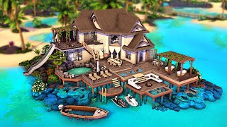 Luxury Maldives Villa | The Sims 4 Speed Build