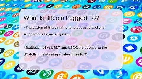 What Is Bitcoin Pegged To? - CryptoBasics360.com