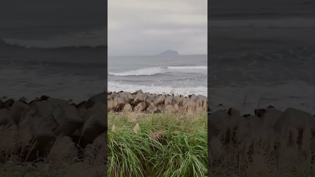 宜蘭北段沿岸的海蝕地形~海蝕平台和單面山，外澳是展望觀海的好景點！