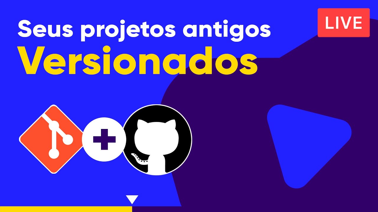 Versionando seus projetos antigos - Curso de Git e GitHub - YouTube