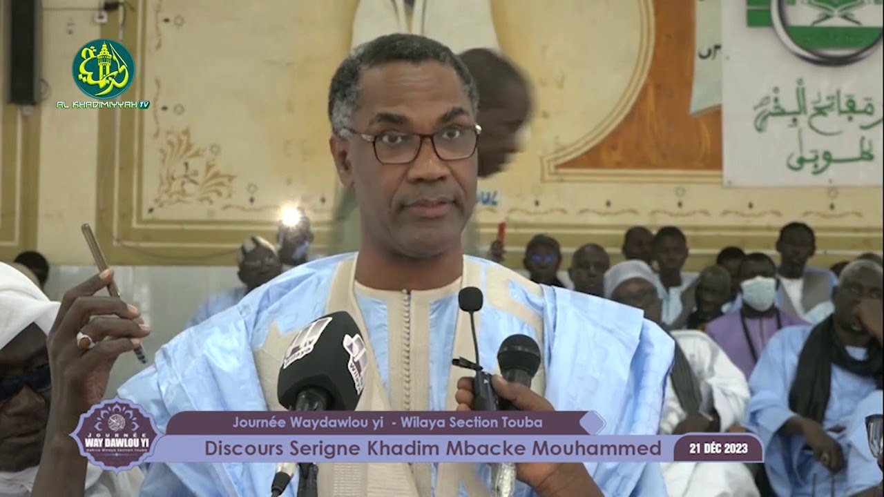 Darou Khoudoss : Discours de Serigne Khadim Mbacke ibn S Mbacke Sokhna Lo; 21 Décembre 2023