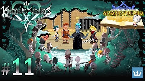 #11 - KINGDOM HEARTS χ [chi] - English Walkthrough — Olympus Coliseum, Part 3