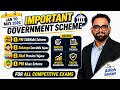 Top Government Schemes 2026 (Jan-May) | PM Kisan, APY, SVANidhi | CA By Ashish Gautam