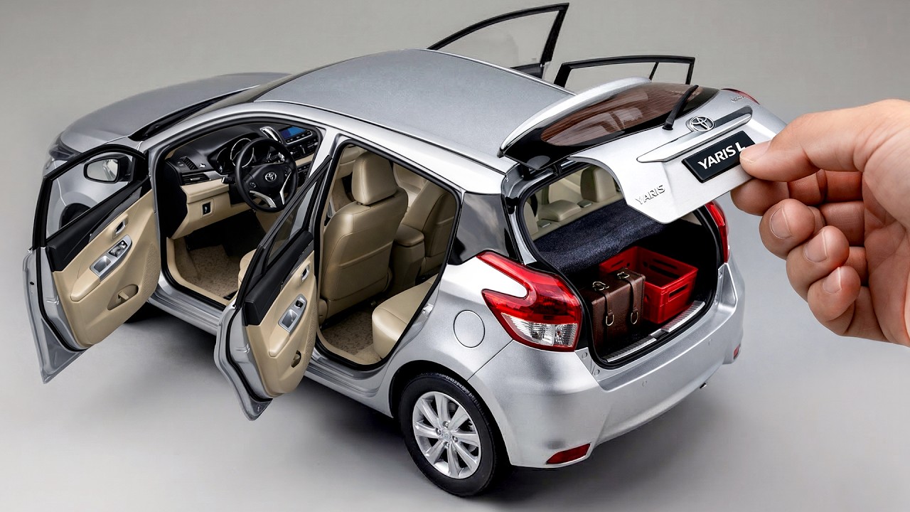 Unboxing of Toyota Yaris/Vitz/Vios 1:18 Scale Diecast Model Car