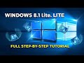 How to install Windows 8.1 lite Version in Hindi |Windows 8.1 lite installation step by step |