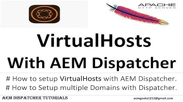 Dispatcher #7 | VirtualHosts with AEM Dispatcher