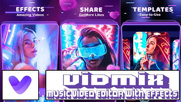 Vidmix - Music Video Editor with Effects 🔥Free Download🔥Tutorial On Android App | Easy Guide