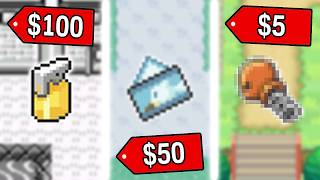 What is the CHEAPEST Item in Each Pokemon Generation?