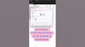 Amazing 😯😯 #excel #viral #shorts #trick to add Drop Down
