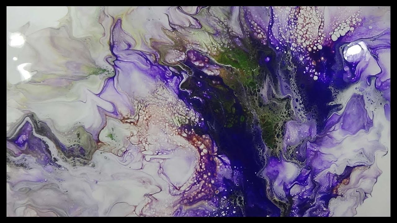 Dutch Pour - Testing New Paint (new to me)