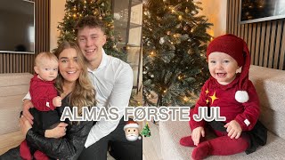 JULEAFTEN VLOG 2022 - ALMAS FØRSTE JUL