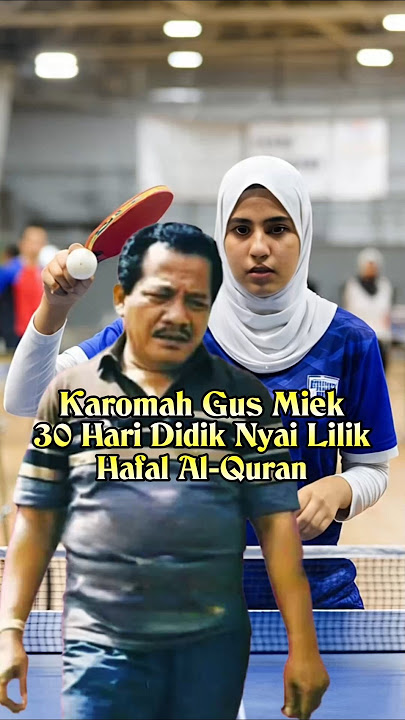karomah Gus Miek, Dalam Waktu 30 Hari Mendidik Nyai Lilik Hafal Al-Quran #gusmiek #nyaililik #shorts