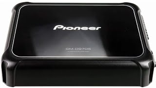 Pioneer 5 ch channel all Class D GMD9705 1000w RMS CEA2006 2000w MAX $400 MSRP review by Robot