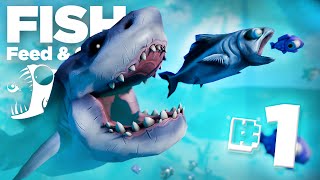 Shark: Feed And Grow - Play Online on SilverGames 🕹️