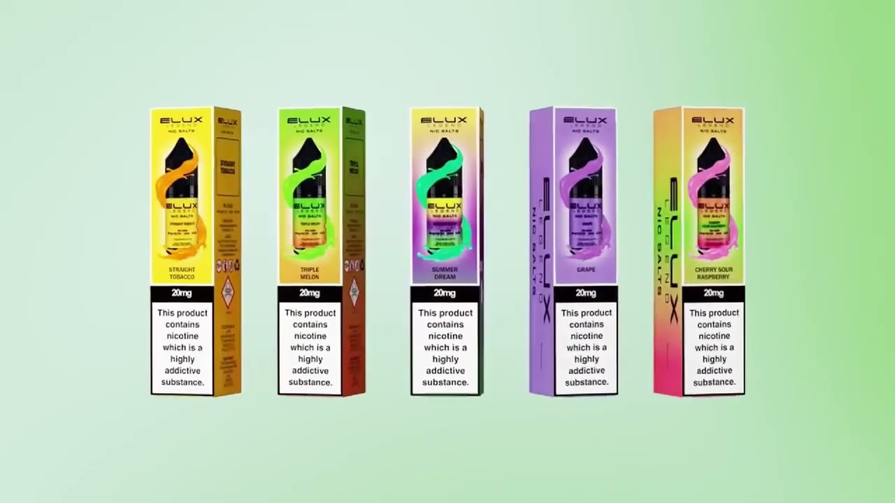 ELUX LEGEND Nic Salts Wins Best E-Liquid Range of the Year