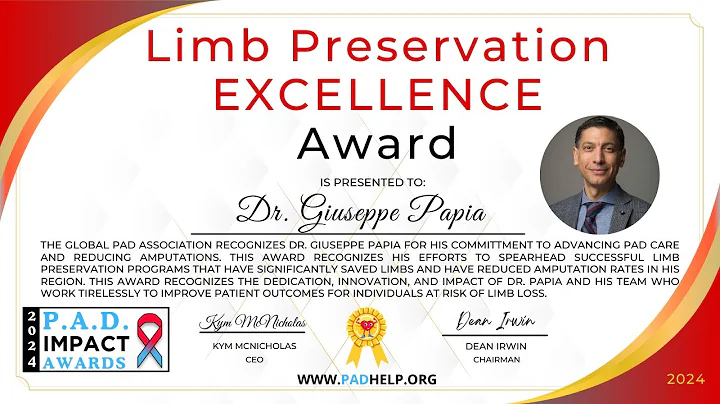 Best Limb Preservation Program In Canada | Dr. Giuseppe Papia
