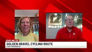 Competitive cyclists discusses Golden Gravel Trail