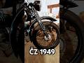 OLDTIMER MOTORRAD CZ 1949 - #oldtimer  #oldschool  #CZ #retro #classic #vintage #elegance