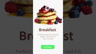 Complete food app menu design #food  #app #menu #design #ui #uidesign #creative #ideas #appdesign screenshot 1