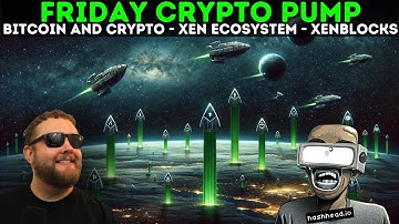 Tree City Live Ep. 75 - FRIDAY PUMP! Bitcoin and Crypto Charts - Xen and XenBlocks - #BTC ETF #XEN