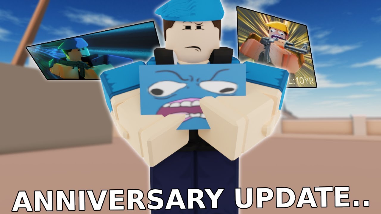 THE ARSENAL 10 YEAR ANNIVERSARY UPDATE.. (Roblox Arsenal)