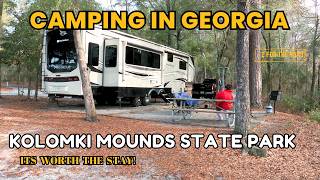Camping Kolomoki Mounds State Park Georgia Waterfront Campsites