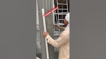columns plaster design #construction #shorts