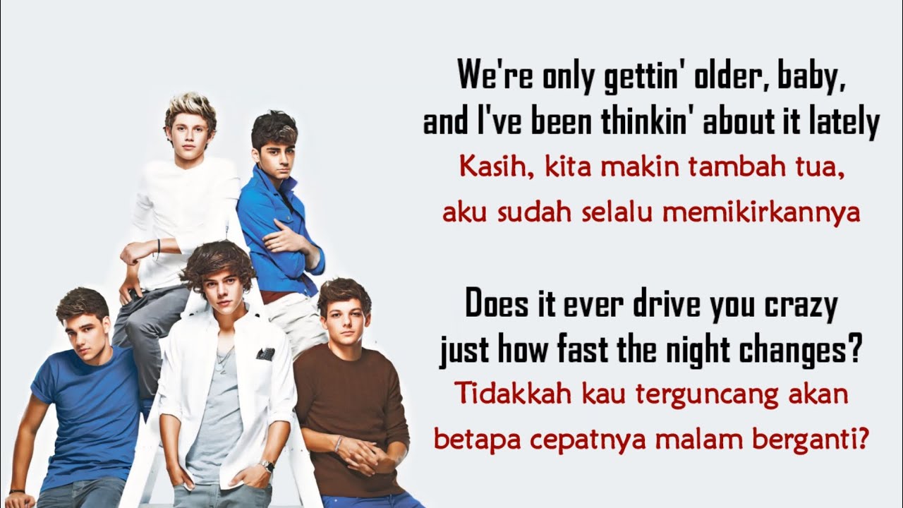 One Direction - Night Changes (Lirik lagu dan Terjemahan) One Direction - Night Changes (Lirik lagu dan Terjemahan)