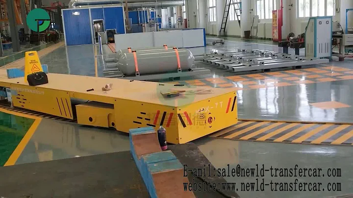 Battery Driven Transfer Car - Railway Guided Transport Trolley