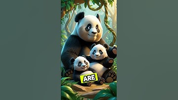 3 Amazing Panda Facts for Kids 🐼❤️