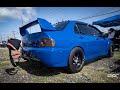 Evo 8 Track Day - Testing Strain Gauge at Summer Wars