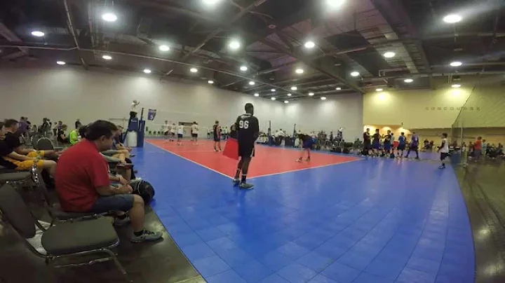 Collin Weber, Libero of 2016, Ultimate 17 black VS...