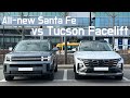 Torn between 2025 Hyundai Tucson Facelift &amp; 2024 Santa Fe? Look no further! Side-by-side comparison