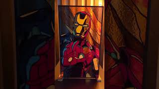 Stained Glass Icons: Terminator, Predator, Iron Man small exhibition