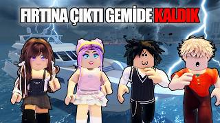 Hikaye Şehirde Fırtına Çıktı Ve Gemide Kaldık...