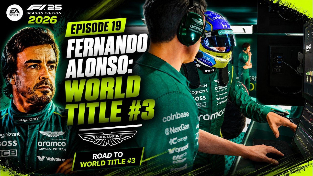 GAMBLING IN VEGAS! | F1 25: 2026 Season Fernando Alonso Career Mode #19
