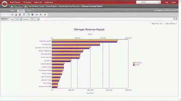 MicroStrategy Reporting Suite - Graphs and Charts